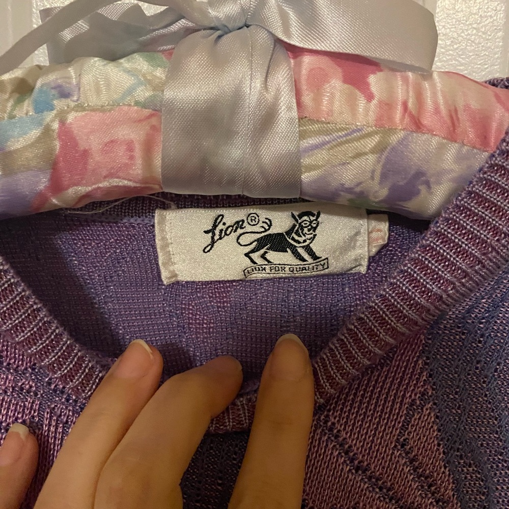 Vintage knit t-shirt - Picture 2 of 2